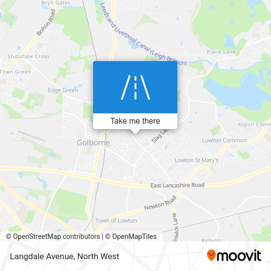 Langdale Avenue map