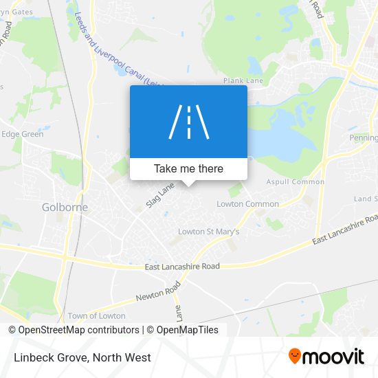 Linbeck Grove map
