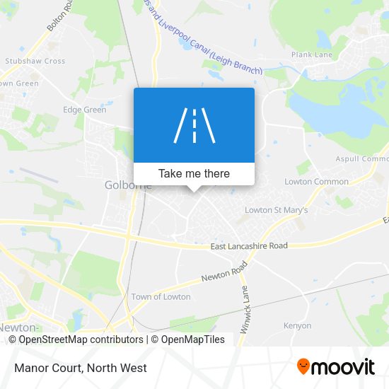 Manor Court map
