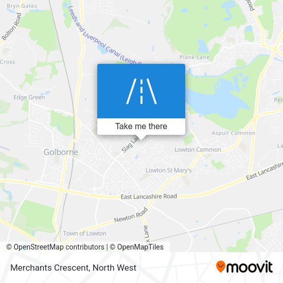 Merchants Crescent map