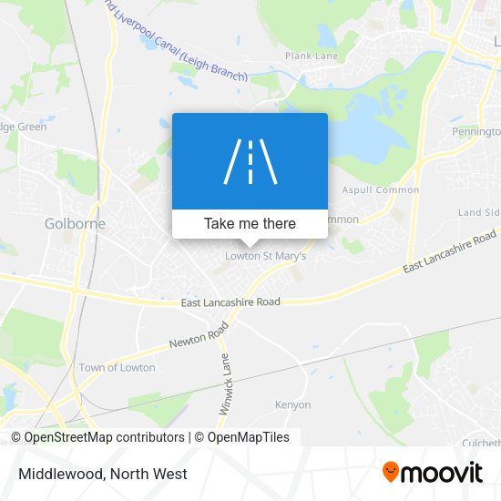 Middlewood map