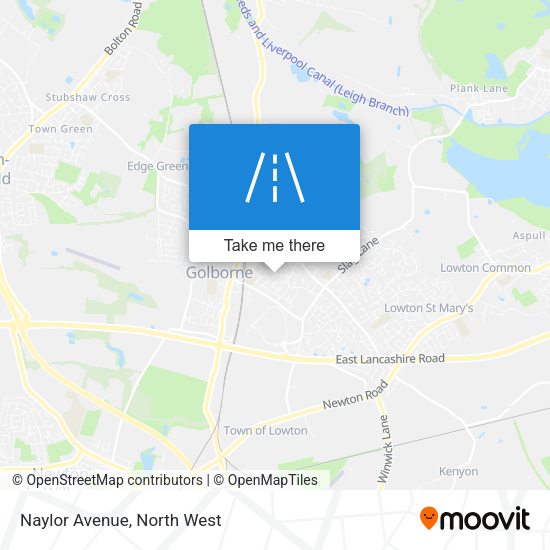 Naylor Avenue map