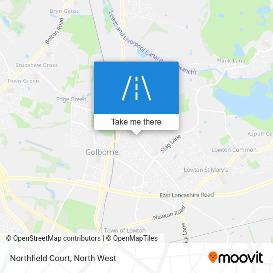 Northfield Court map
