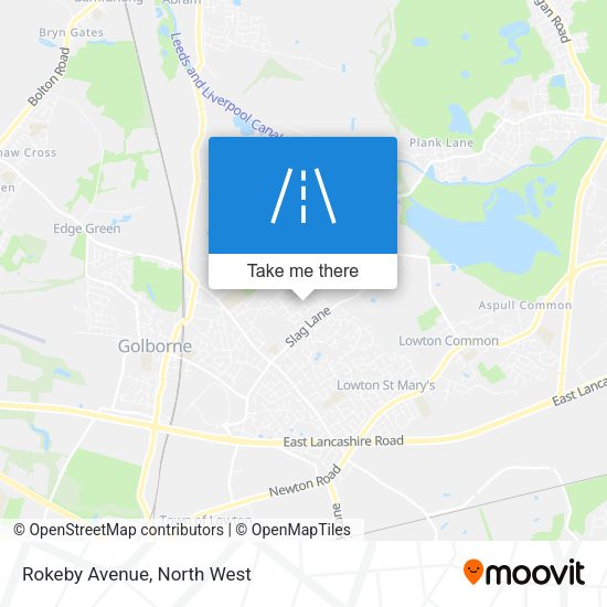 Rokeby Avenue map