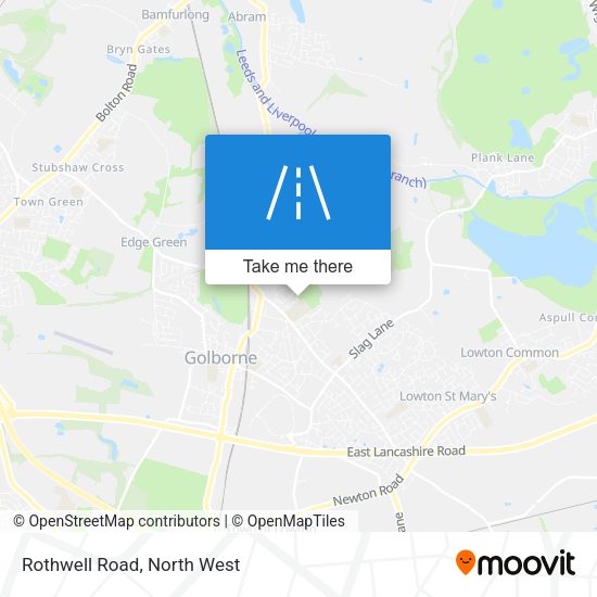 Rothwell Road map