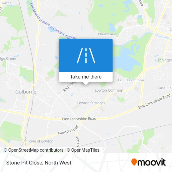 Stone Pit Close map