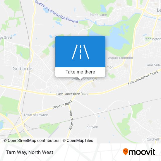 Tarn Way map