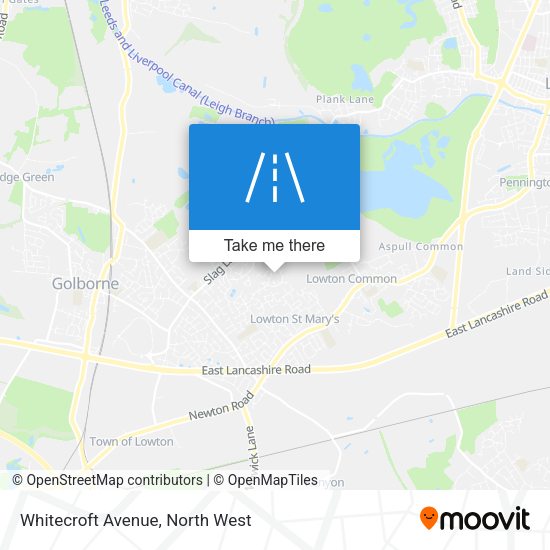 Whitecroft Avenue map