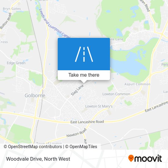 Woodvale Drive map