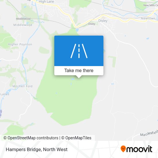 Hampers Bridge map