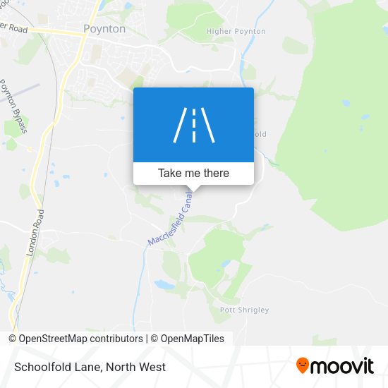 Schoolfold Lane map