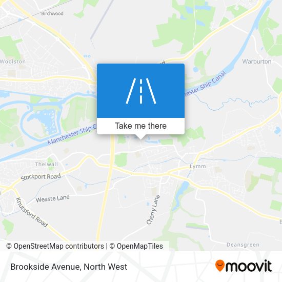 Brookside Avenue map