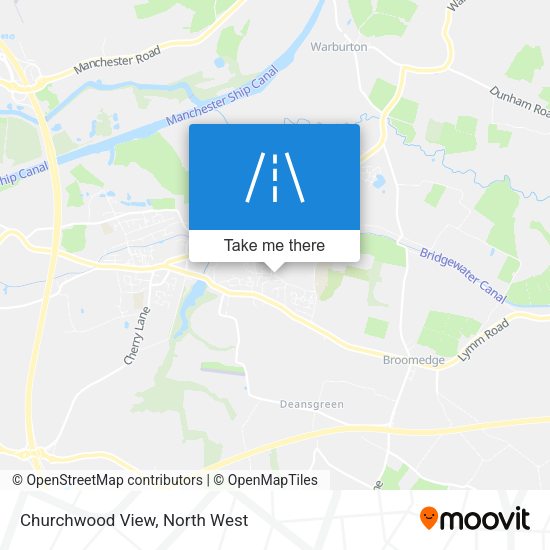 Churchwood View map
