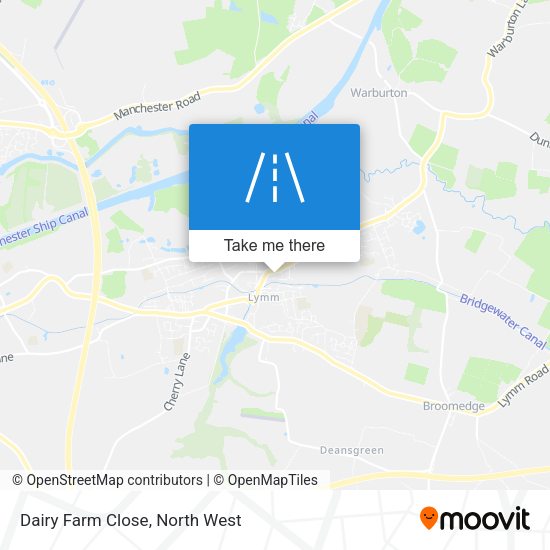 Dairy Farm Close map
