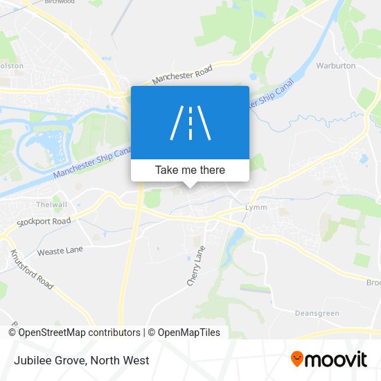 Jubilee Grove map