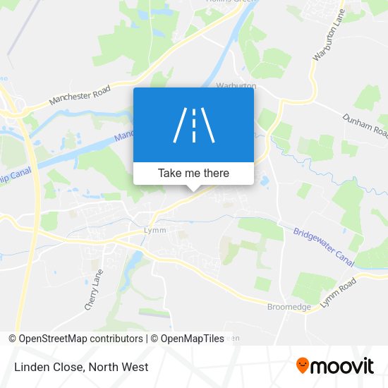 Linden Close map