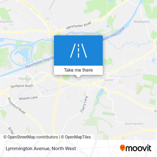 Lymmington Avenue map