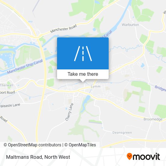 Maltmans Road map