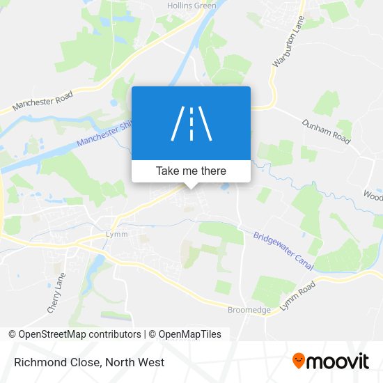 Richmond Close map