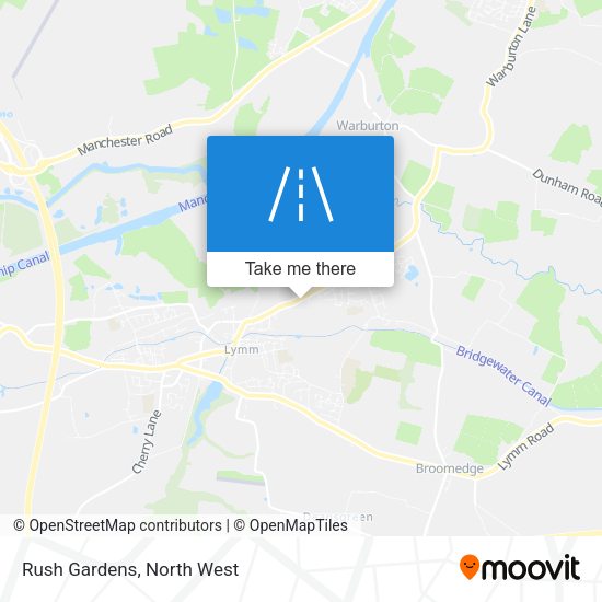 Rush Gardens map
