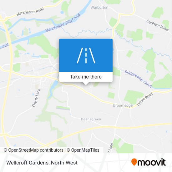 Wellcroft Gardens map