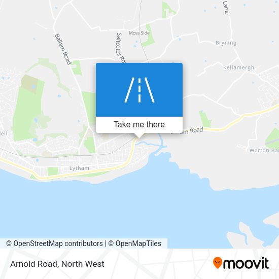 Arnold Road map