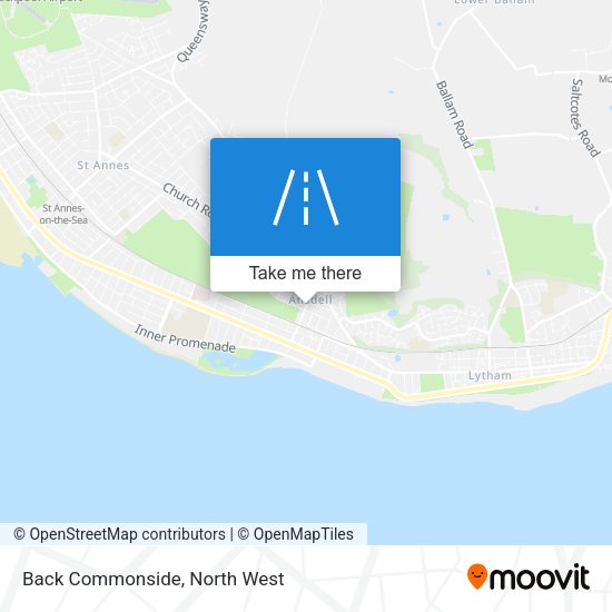 Back Commonside map