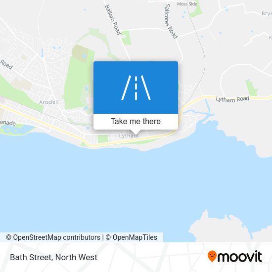 Bath Street map