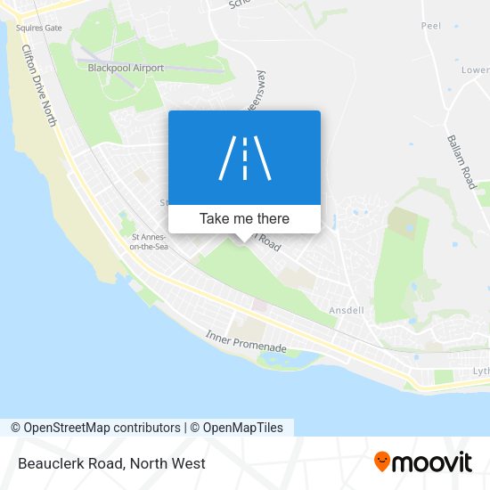 Beauclerk Road map