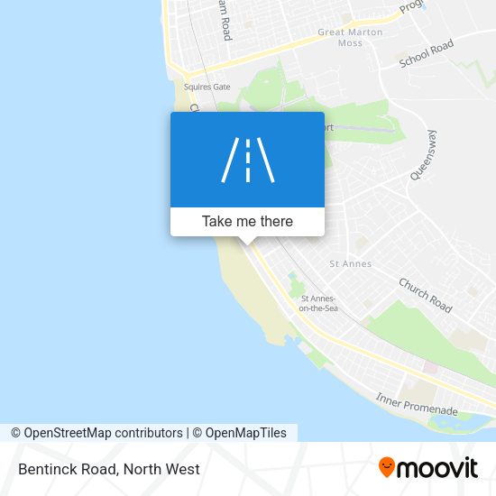 Bentinck Road map