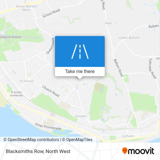 Blacksmiths Row map