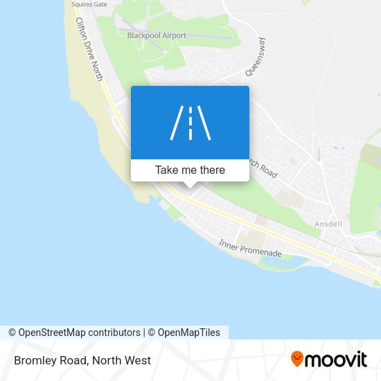 Bromley Road map
