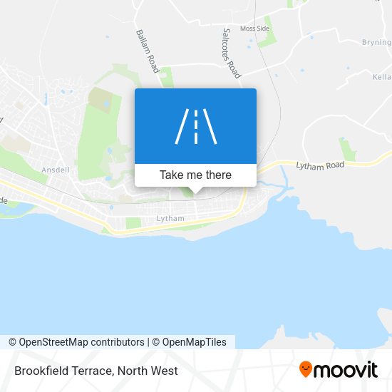 Brookfield Terrace map