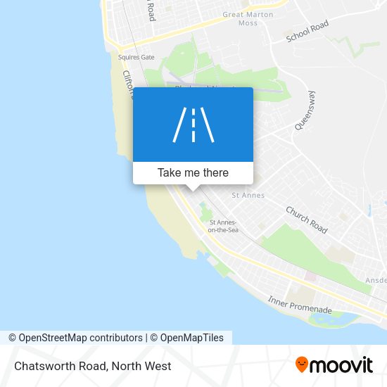 Chatsworth Road map