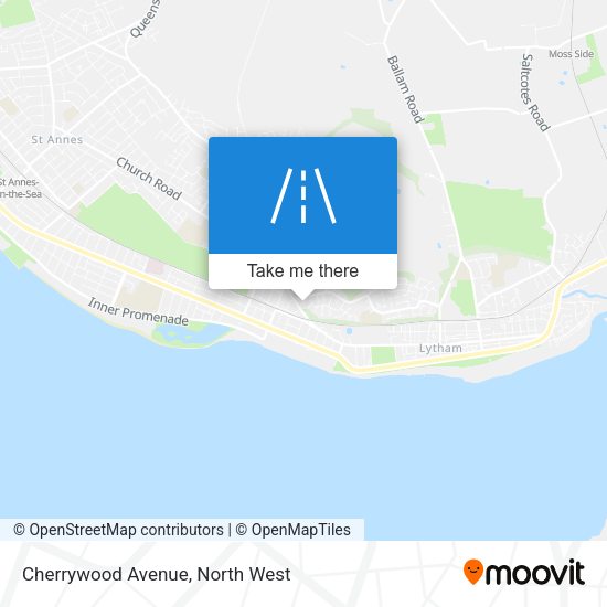 Cherrywood Avenue map