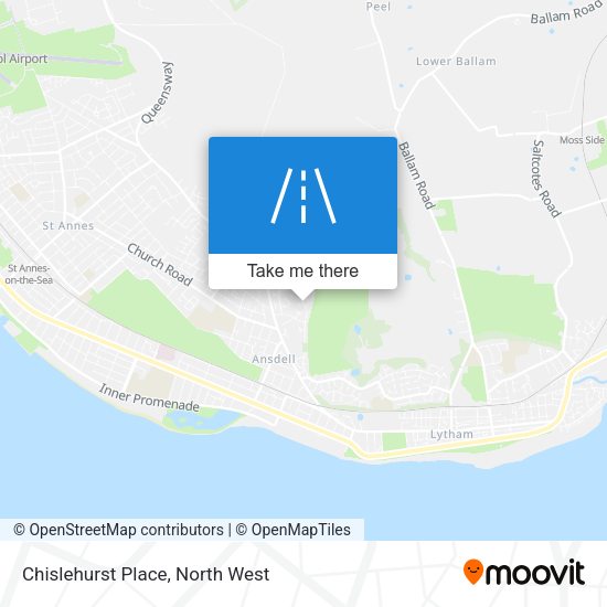 Chislehurst Place map