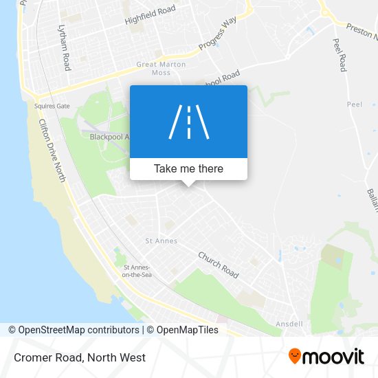 Cromer Road map