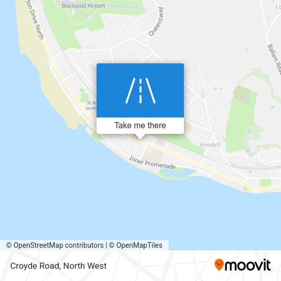 Croyde Road map