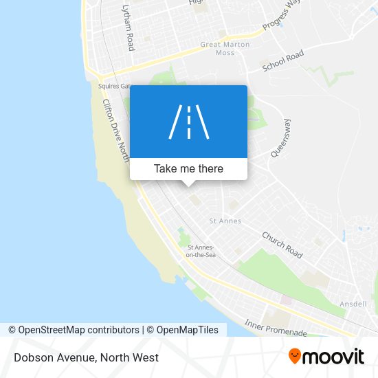 Dobson Avenue map