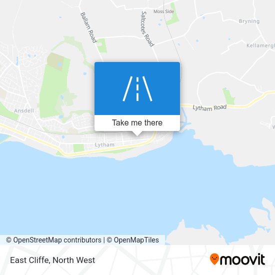 East Cliffe map