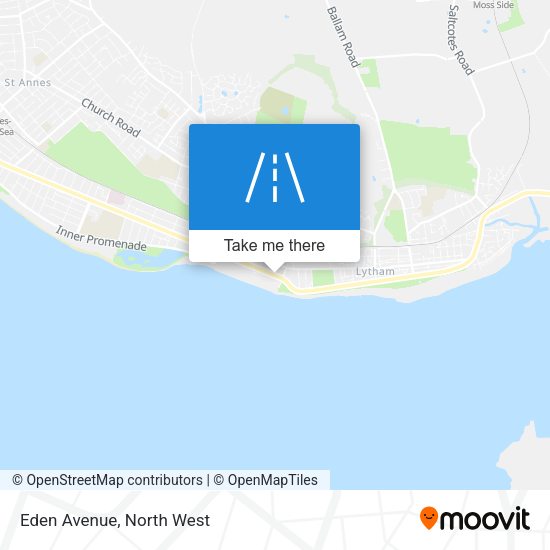 Eden Avenue map