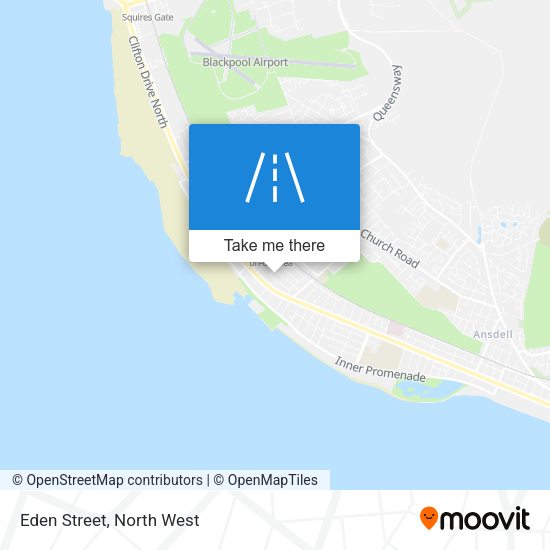 Eden Street map