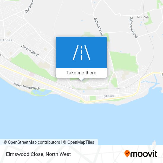 Elmswood Close map