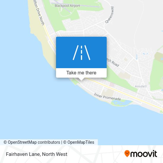 Fairhaven Lane map