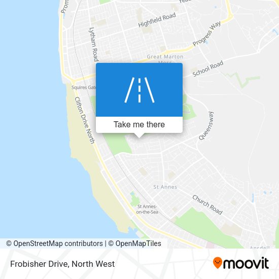 Frobisher Drive map