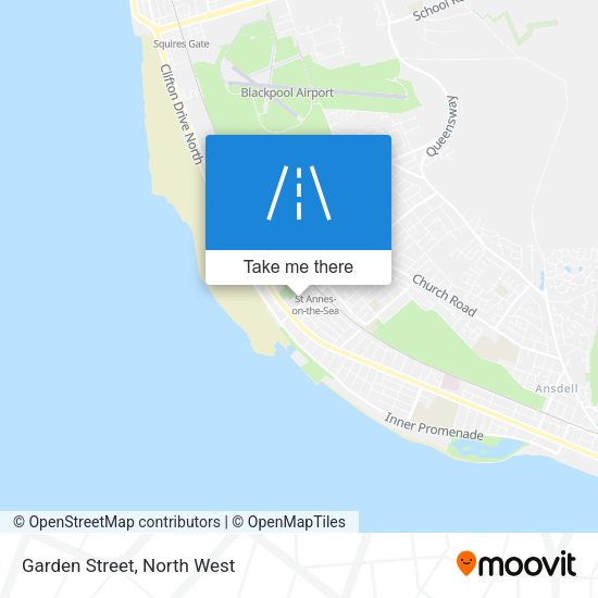 Garden Street map
