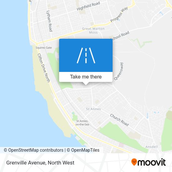 Grenville Avenue map