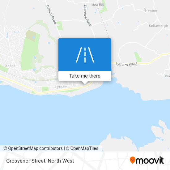 Grosvenor Street map