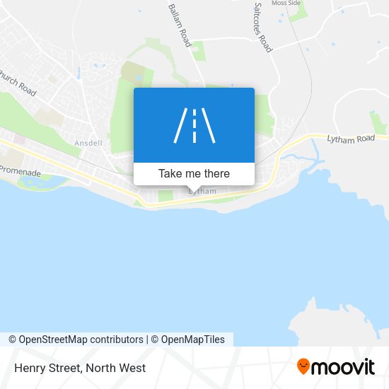Henry Street map
