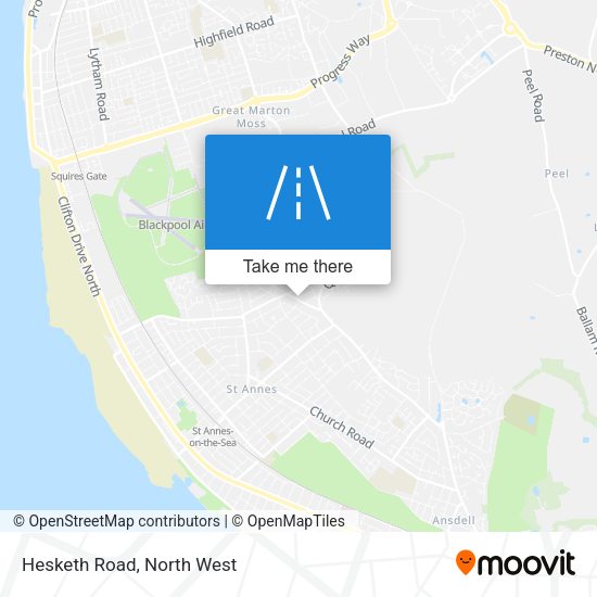 Hesketh Road map